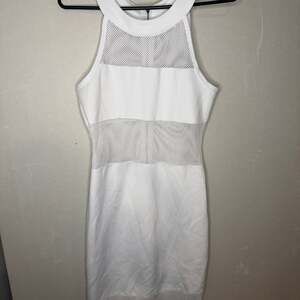 Christian Siriano Mesh Halter Dress